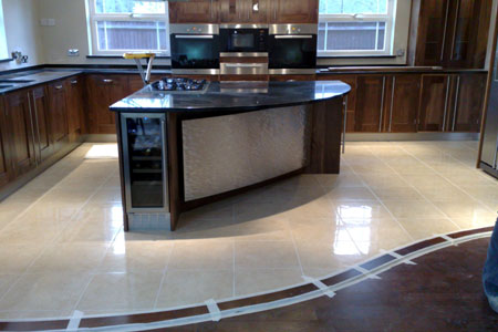 granite flooring design